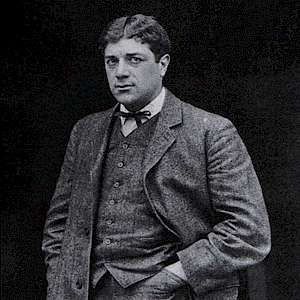 Georges Braque, 1908, photograph published in Gelett Burgess, The Wild Men of Paris, Architectural Record, May 1910 (Photo by anonymous)