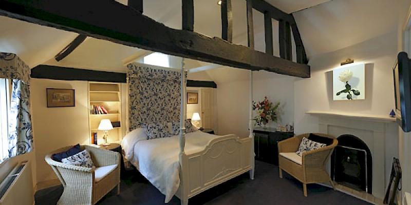 Room 3 at Bath Place Hotel, Oxford (Photo courtesy of Bath Place Hotel)