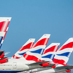 British Airways plane tails at Heathrow Airport (Photo courtesy of Heathrow Airport Limited)
