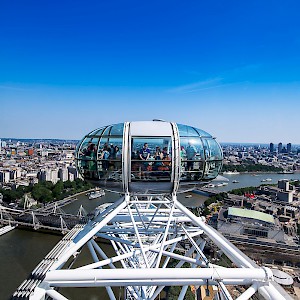 The view from the London Eye (Photo by salomon10)