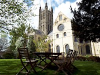 Canterbury Cathedral Lodge has the best location of any lodgings in Canterbury