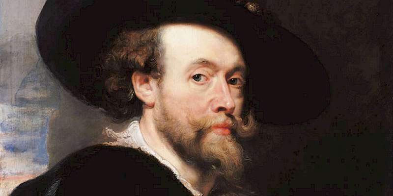 Portrait of the Artist (1623) by Peter Paul Rubens, in the Royal Collection, London (Photo courtesy of the Royal Collection)