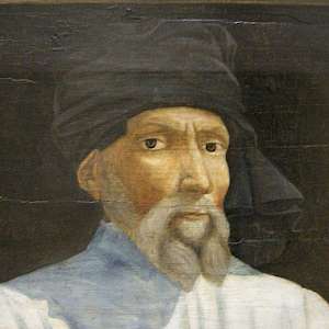 Portrait of Donatello by an unknown 16C artist, in the Louvre Museum, Paris (Photo by sailko)