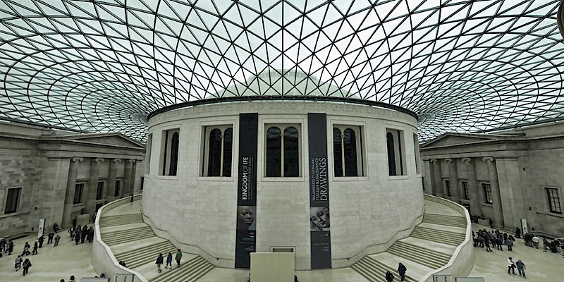 The Great Court at the British Museum (Photo by Javier Enjuto)