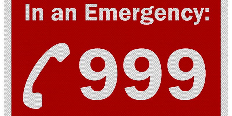 For emergencies in the U.K., dial 999 (Photo )