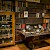 Books and archaological oddments in Freud's personal study in the Freud Museum, Freud Museum, London (Photo by Alessandro Grussu)