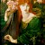 La Ghirlandata (1871-74) by Dante Gabriel Rossetti, Guildhall Gallery & Roman Amphitheatre, London (Photo in the Public Domain)