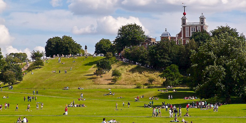 Greenwich Park and the Royal Observatory (Photo Â© Reid Bramblett)