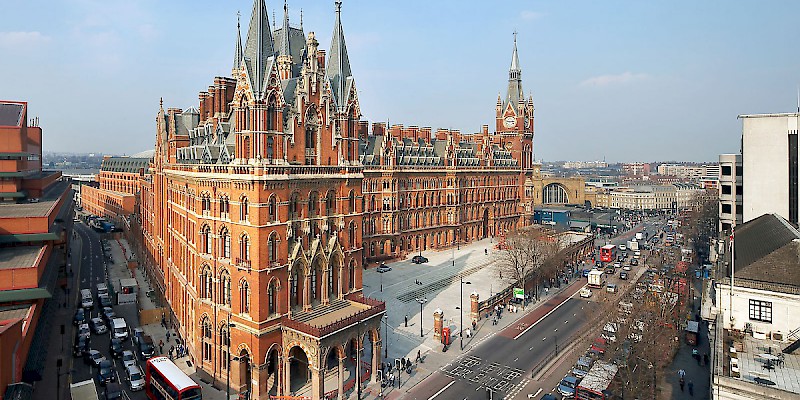 St. Pancras International train station (Photo courtesy of Marriott Renaissance)