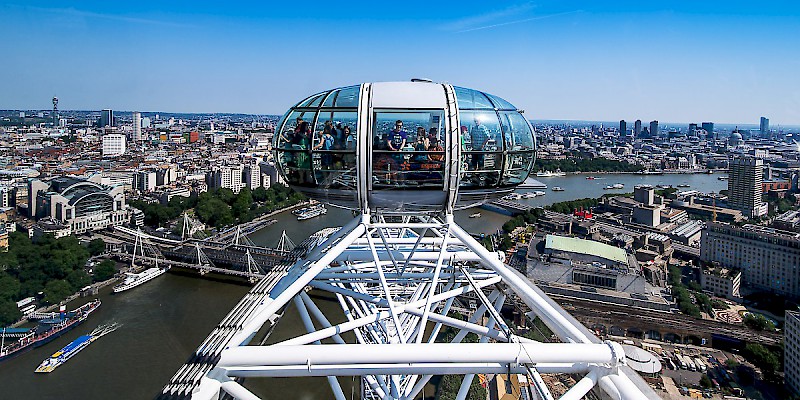 The view from the London Eye (Photo by salomon10)