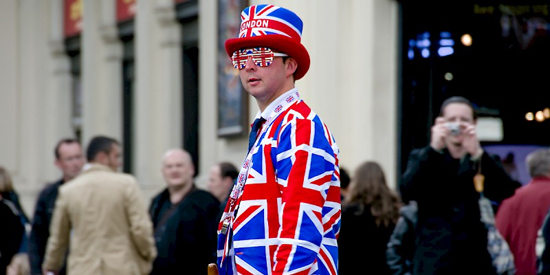 An excessively British gentleman in London (Photo by Camilo Rueda LÃ³pez)