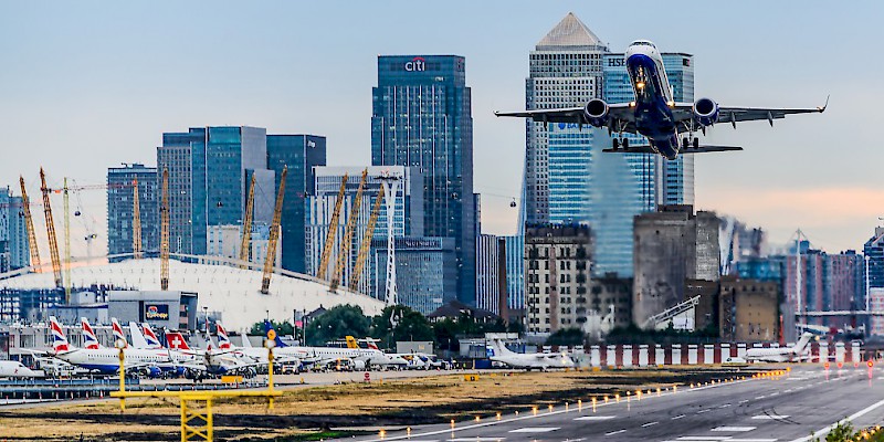 Little London City Airport really is in London itself (Photo by Aleem Yousaf)