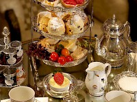 Afternoon tea at the Egerton House Hotel, London