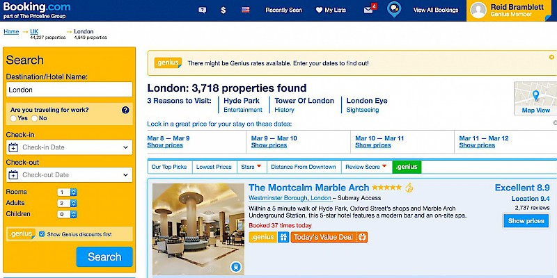 Booking.com is by far the best hotel booking site (Photo courtesy of Booking.com)