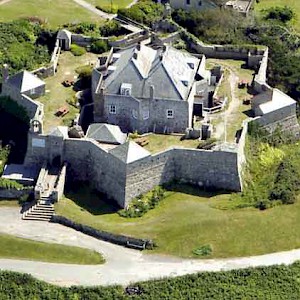Star Castle Hotel, in an Elizabethan castle on the Isles of Scilly off the Cornwall Coast (Photo Courtesy of the hotel)