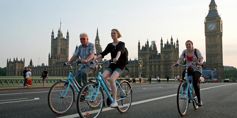 Bicycle tours of London (Photo courtesy of Viator.com)