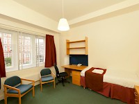 A room at the Beit Hall dorm