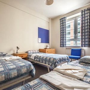 A room at the LSE Bankside dorm (Photo courtesy of the LSE)