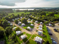 The campground at Bath Chew Valley in Somerset