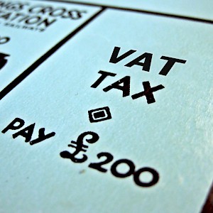 VAT is the built-in national sales tax in the U.K. (Photo altered from Images Money)