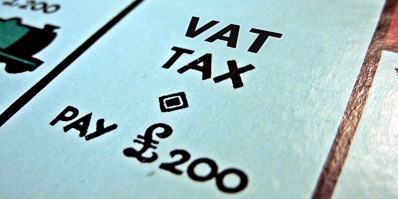 VAT is the built-in national sales tax in the U.K. (Photo altered from Images Money)