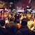 Typical nighttime throngs at Leicester Square, Leicester Square, London (Photo by Jai
