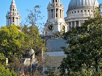The view of St. Paul's from the Kings Wardrobe Apartments by BridgeStreet