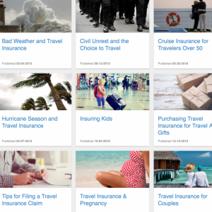 Shop for travel insurance with a comparison site like InsureMyTrip or SmartMouth (Photo courtesy of InsureMyTrip.com)