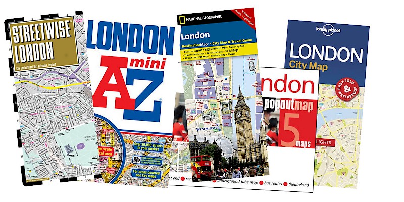 London maps (Photo courtesy of the publishers)