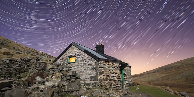 Cwm Dulyn Bothy in the Carneddau Mountains of Snowdonia, Wales, Bothies (mountain huts), General (Photo by Kris Williams)