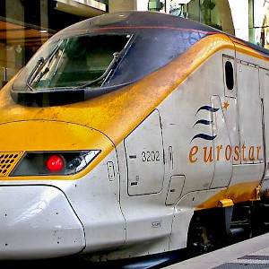 The Eurostar train (Photo Â© Reid Bramblett)