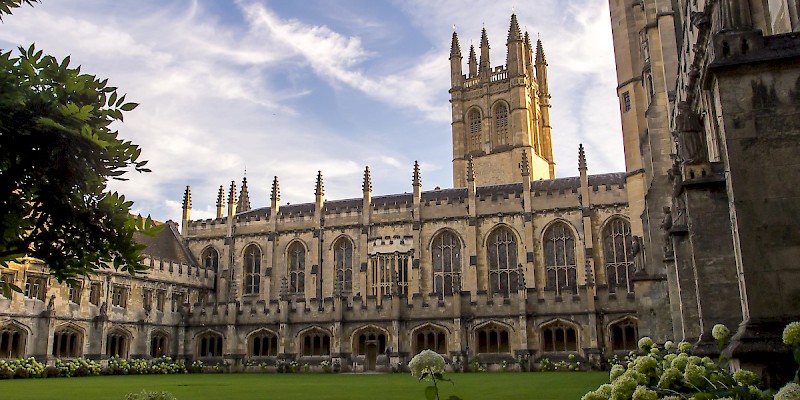 The cloister (Photo by Ed Webster)