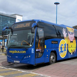 Megabus coaches can be amazingly cheap, if not speedy or overly comfy (Photo by Glen Wallace)