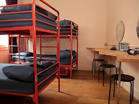 A shared bunk room