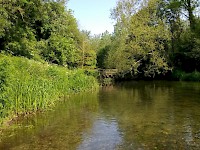 A nearby stream