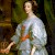 Princess Henrietta Maria of France, Queen consort of England (1632) by Anton Van Dyck, in the Royal Collection, Anton Van Dyck, General (Photo courtesy of the Royal Collection)